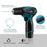 HILDA Cordless Electric Drill Screwdriver Rechargeable 12V Mini Drill Electric Screwdriver Tool, EU Plug - Blue - 3