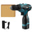 HILDA Cordless Electric Drill Screwdriver Rechargeable 16.8V Mini Drill Electric Screwdriver Tool, EU Plug - 1