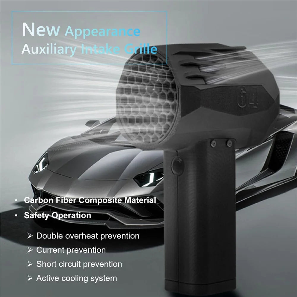 Mini X64 Violent Turbo Fan 64 Channel High Speed Brushless Motor 20W Fast Charging Fan, Speed: 240km / h - 6