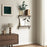 2Pcs Storage Shelf Wood Board Wall Mounted Living Room Home Organizer Rack - Brown - 4
