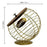 Fruit Basket Iron Art Coffee Capsule Snacks Storage Oblique Basket with Lid, Gold / COFFEE Letter - 6