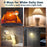 Magnetic E27 Colorful LED Rechargeable Night Light Remote Control Timing Dimming Light Bulb - 3