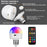 Magnetic E27 Colorful LED Rechargeable Night Light Remote Control Timing Dimming Light Bulb - 5