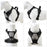 LDLC QS-111 L Size Pet Gift Harness Dog Cat Vest Oxford Fabric Chest Strap Reflective Breathable Adjustable - Grey - 6