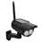 Solar Powered Dummy Security Camera Waterproof Fake CCTV Camera with Flashing Red LED Light - 1