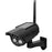 Solar Powered Dummy Security Camera Waterproof Fake CCTV Camera with Flashing Red LED Light - 2