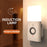 Motion Sensor LED Night Light Bedroom Hallway Corridor Rechargeable Plug-In Emergency Flashlight - EU Plug - 4