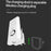 Motion Sensor LED Night Light Bedroom Hallway Corridor Rechargeable Plug-In Emergency Flashlight - EU Plug - 7
