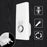 TB-38SCSLIRO Wireless Charging Human Body Induction LED Night Light RGB 7 Colors SOS Flashlight - White  /  EU Plug - 4