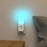 TB-38SCSLIRO Wireless Charging Human Body Induction LED Night Light RGB 7 Colors SOS Flashlight - White  /  EU Plug - 6