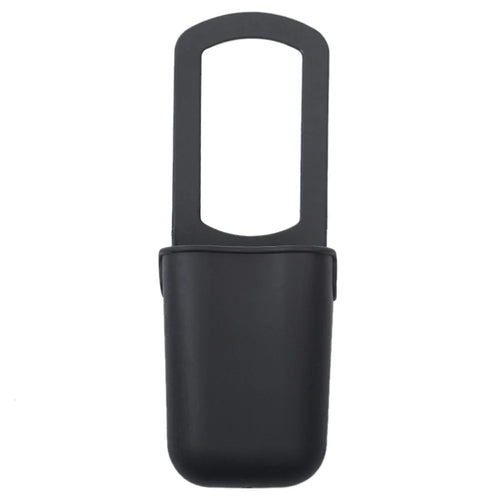 Multi-Purpose Stroller Bicycle Wheelchair Cup Holder TPR Foldable Drink Bottle Holder - Black - 1