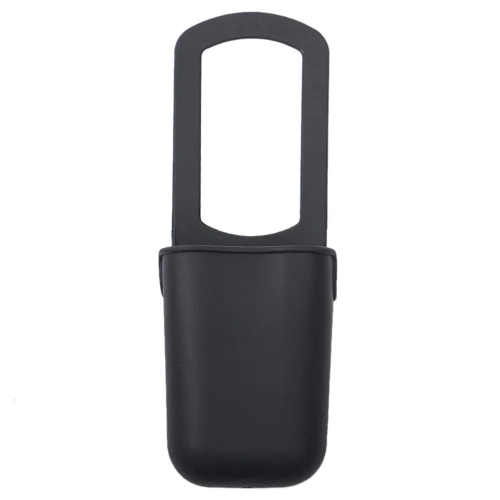 Multi-Purpose Stroller Bicycle Wheelchair Cup Holder TPR Foldable Drink Bottle Holder - Black - 1