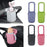 Multi-Purpose Stroller Bicycle Wheelchair Cup Holder TPR Foldable Drink Bottle Holder - Black - 2