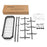 Coffee Mug Holder Rack 3-Tier Iron Storage Organizer Kitchen Counter Cup Hanging Stand - 7