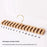 Beechwood Belt Tie Organizer 14 Slots Space Saving Wardrobe Waist Belt Hanger - Wood Color - 2