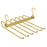 Foldable Aluminum Alloy Pants Hanger 6 Layer Space Saving Wardrobe Trouser Organizer - Gold - 1