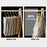 Foldable Aluminum Alloy Pants Hanger 6 Layer Space Saving Wardrobe Trouser Organizer - Gold - 3