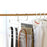 S Shape 5 Layer Pants Hanger Stainless Steel Space Saving Trousers Jeans Ties Wardrobe Organizer - 6