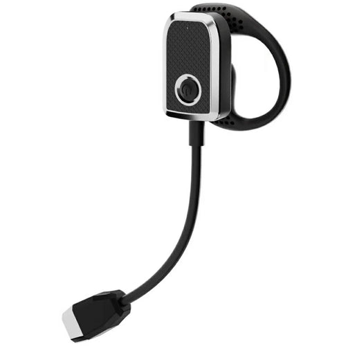 Ear Hook Reading Light Flexible Gooseneck Dimmable Book Light for Dormitory Study - Black - 1