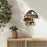 Mushroom Shape Wall Mounted Wooden Small Potted Plant Storage Shelf Ornament Display Rack - 7