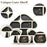 Mushroom Shape Wall Mounted Decorative Shelf Wooden Hanging Organizer Storage Rack - 2