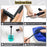 Foldable Electric Epoxy Resin Mixer Handheld Resin Stirrer with Adjustable Speed - Black - 4