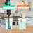 Foldable Electric Epoxy Resin Mixer Handheld Resin Stirrer with Adjustable Speed - Black - 7