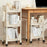 PP Storage Cart Under Desk Organizer Bookshelf Student Home Books Cosmetics Snacks Rack - 4