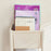 PP Storage Cart Under Desk Organizer Bookshelf Student Home Books Cosmetics Snacks Rack - 5