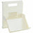 Vertical Shoe Rack No Drill Foldable Shoes Organizer for Entryway Bathroom Slippers Storage Shelf - White - 1