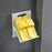 Vertical Shoe Rack No Drill Foldable Shoes Organizer for Entryway Bathroom Slippers Storage Shelf - White - 5