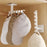 6 Hooks Adhesive L Shape Hanger Plastic Storage Rack for Cabinet No Drill Organizer - 3