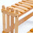 A47 2 Tier Bamboo Plant Stand Holder for Succulents / Office / Living Room / Balcony Plant Pot Display Rack Shelf - 7