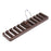Multifunction Belt Organizer Rack Space Saving Closet Storage Hanger for Ties Scarves Hats - Brown - 1