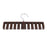 Multifunction Belt Organizer Rack Space Saving Closet Storage Hanger for Ties Scarves Hats - Brown - 2