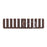 Multifunction Belt Organizer Rack Space Saving Closet Storage Hanger for Ties Scarves Hats - Brown - 3