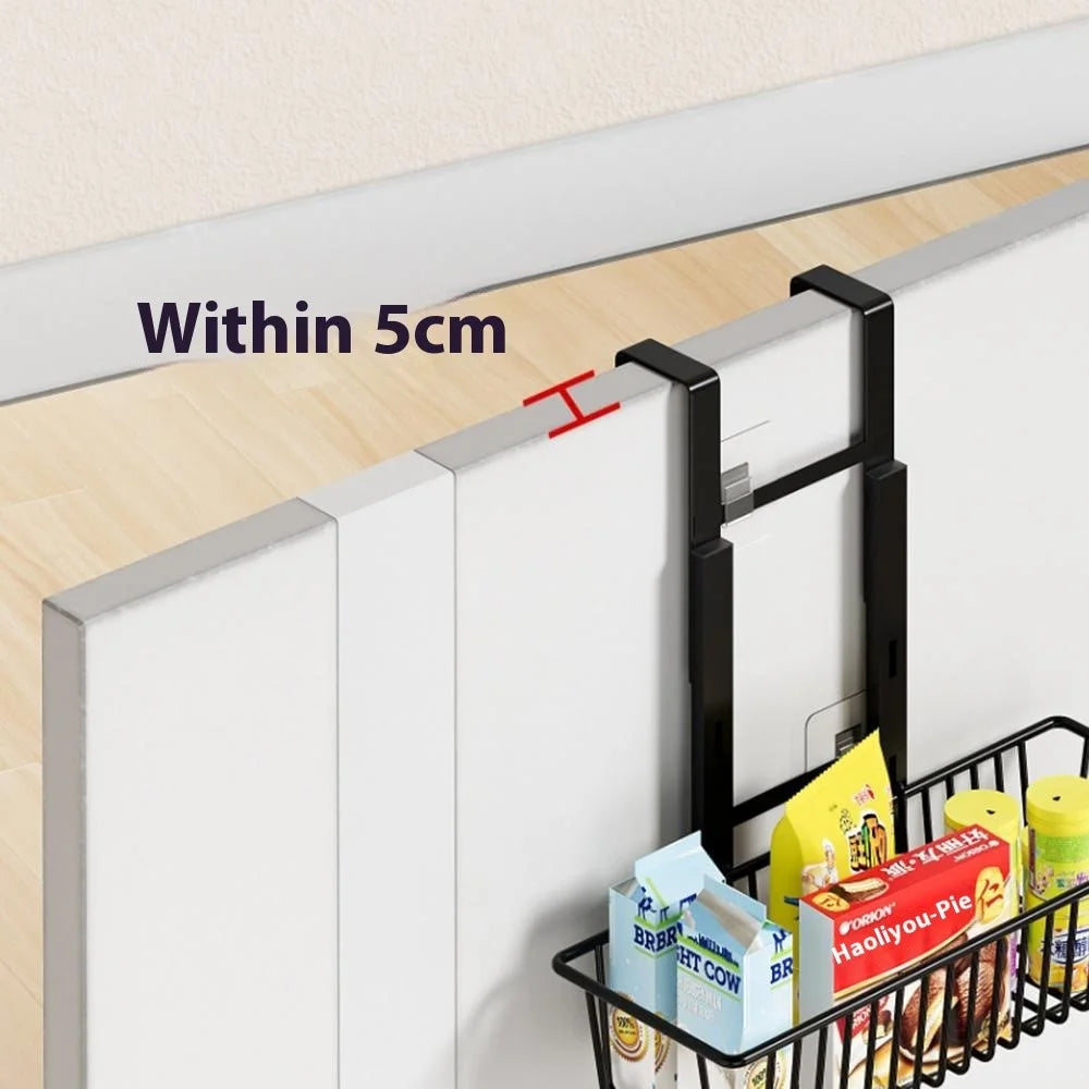 10 Tier Hanging Organizer Multi Layer Door Storage Rack No Drill Design for Kitchen Bedroom Bathroom - 5