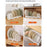 Kitchen Dish Drying Rack Plate Organizer Countertop Drainer Drawer Vertical Plate Divider Storage Holder - 3