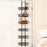 5 Tier Hanging Organizer Multi Layer Door Storage Rack No Drill Design for Kitchen Bedroom Bathroom - 7