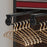 18 Inch Wardrobe Closet Slide Rail Pull-Out Clothes Hanging Rod Metal Pants Hanger Rack - Silver - 7