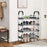 54x26x78cm 4-Tier Shoe Rack Organizer Home Entryway Space-Saving Shoes Storage Shelf - 2