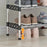 54x26x78cm 4-Tier Shoe Rack Organizer Home Entryway Space-Saving Shoes Storage Shelf - 5