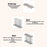 54x26x78cm 4-Tier Shoe Rack Organizer Home Entryway Space-Saving Shoes Storage Shelf - 7
