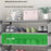 7 Layers Space Saving Shoe Rack Shoe Storage Organizer Shelf for Apartment Entryway, 54 x 26 x 106cm - Grey - 4