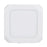 2Pcs EU Plug Square Night Light Stepless Dimmable Lamp for Bedroom Hallway - 2