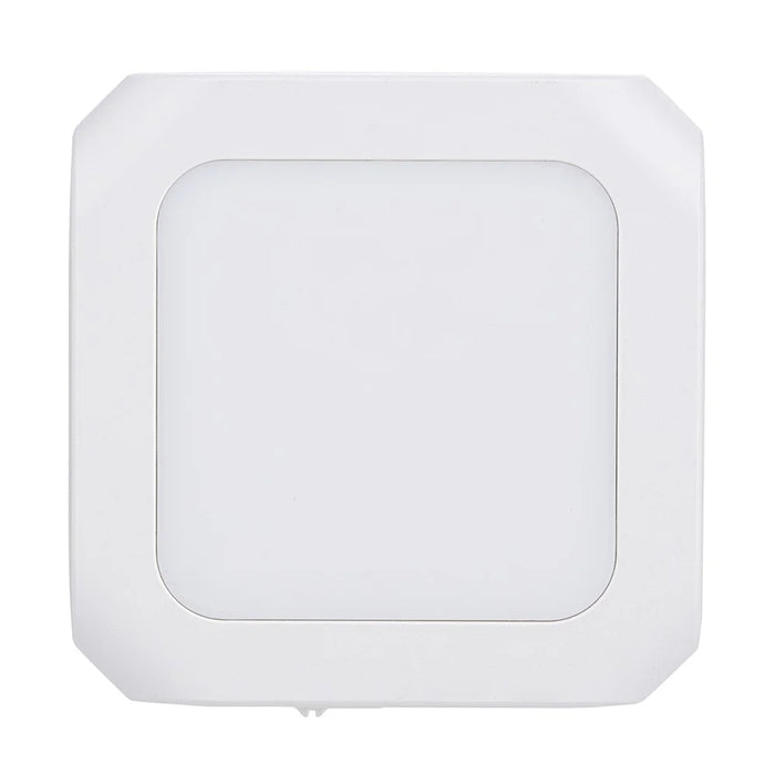 2Pcs EU Plug Square Night Light Stepless Dimmable Lamp for Bedroom Hallway - 2