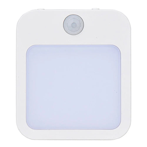 Motion Sensor Night Light Plug-In Warm White LED Stepless Dimmable Light for Bedroom Hallway Bathroom - EU Plug - 1