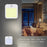 Motion Sensor Night Light Plug-In Warm White LED Stepless Dimmable Light for Bedroom Hallway Bathroom - EU Plug - 6