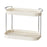 Desktop Cup Organizer Double Layer Draining Rack Glasses Mugs Holder Storage Shelf - 1