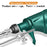 G10-2N Handheld Electric Soldering Iron Gun Internal Heating Automatic Solder Feeder Welding Tool Set, EU Plug - Blackish Green - 3